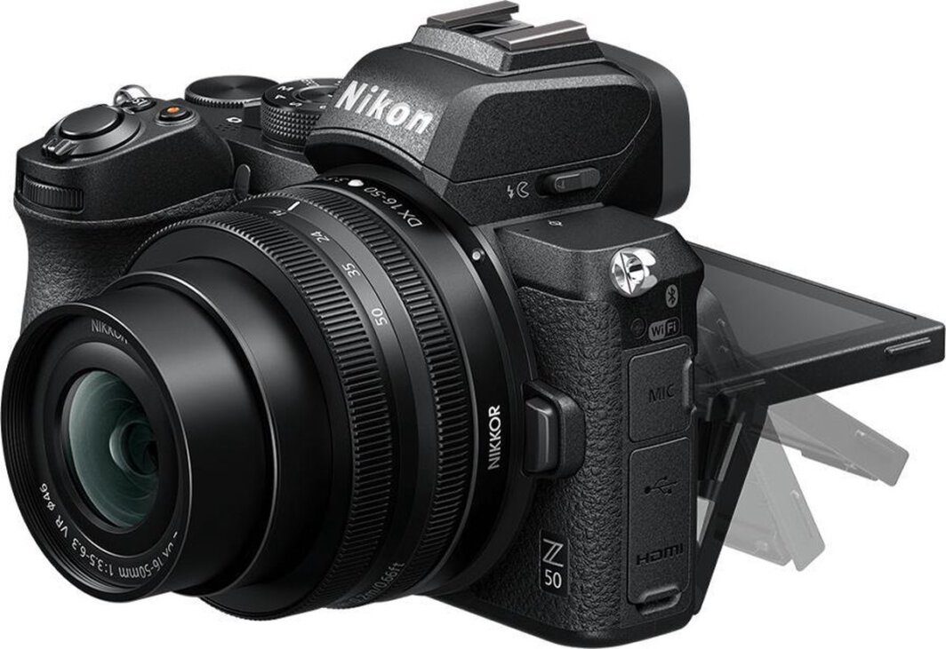 Nikon Z50 - Systeemcamera - + DX 16-50mm f/3.5-6.3 VR- Lens