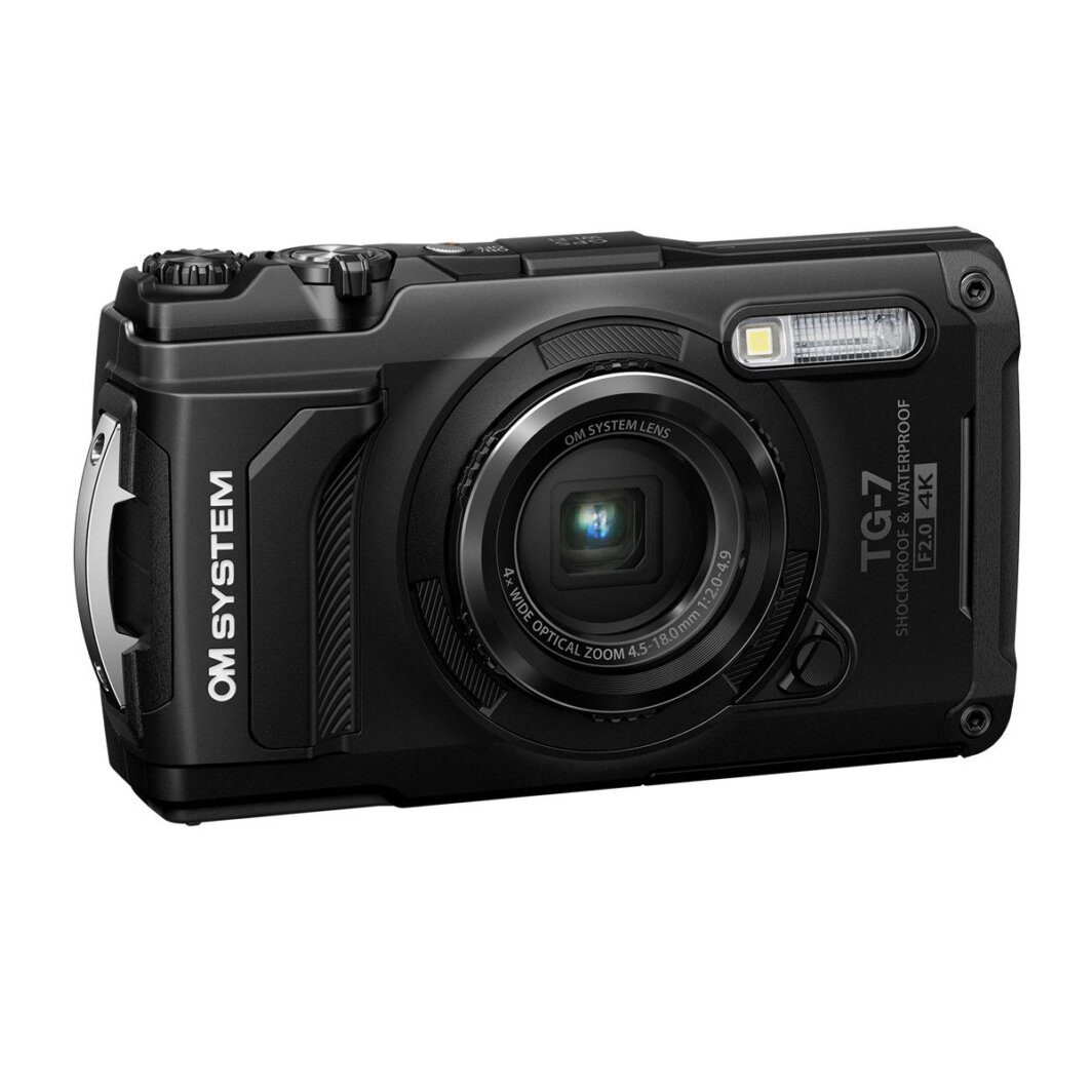 OM System TG-7 Zwart compactcamera